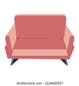 Sofa. Interior element for a cozy home. Part of everyday life