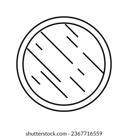 sofa living room line icon vector. sofa living room sign. isolated contour symbol black illustration
