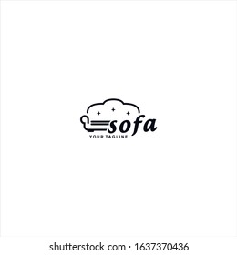 sofa logo design template inspiration