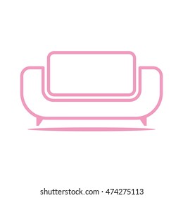 Sofa logo vector