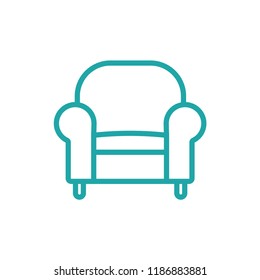 Sofa outline icon
