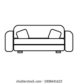 sofa sign icon