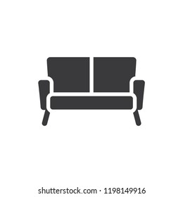 Sofa Vector Icon 