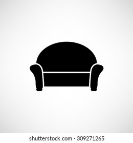 sofa  - vector icon