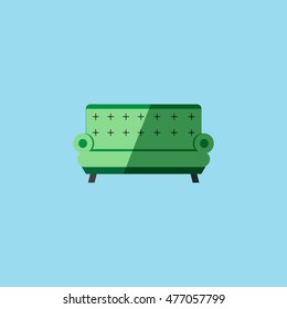 sofa vector icon