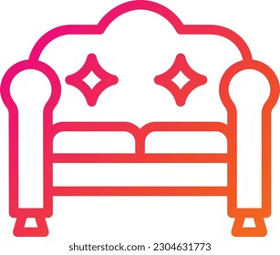 Sofa Vector Icon Design Illustration