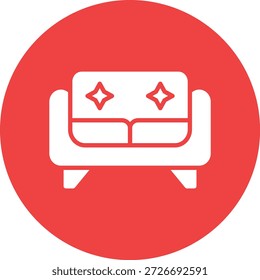 Sofa Vector Icon Design Illustration