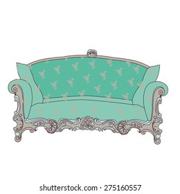 Sofa vector illustration