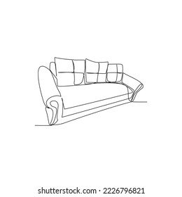 Ilustración vectorial de software dibujada en estilo de arte de línea