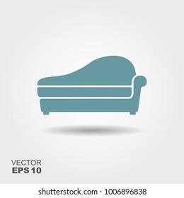Sofa vector illustration isolated on white background