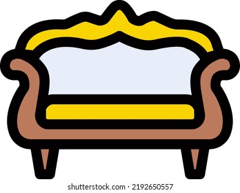 sofa  Vector illustration on a transparent background.Premium quality symmbols.Stroke vector icons for concept and graphic design.