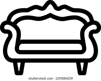 sofa  Vector illustration on a transparent background.Premium quality symmbols.Stroke vector icons for concept and graphic design.