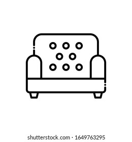 Icono de línea del vector de software. archivo EPS 10 de estilo ilustración
