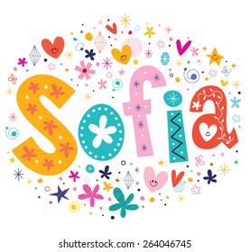 Sofia Name Stock Illustrations Images Vectors Shutterstock