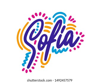 Sofia Name Images Stock Photos Vectors Shutterstock