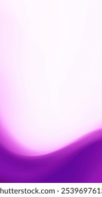 A soft, abstract background featuring a gradient from white to a deep purple, with a subtle wavelike shape in the center. The image has a smooth, dreamy aesthetic.