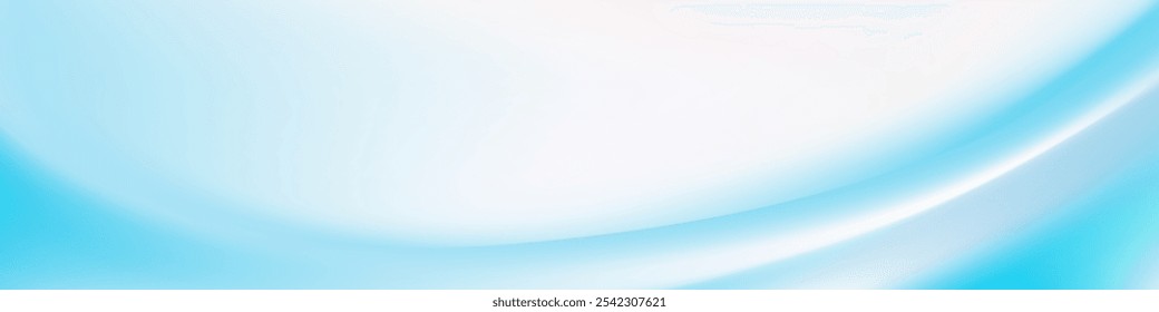 A soft, abstract background featuring a gradient of light blue to white. 
