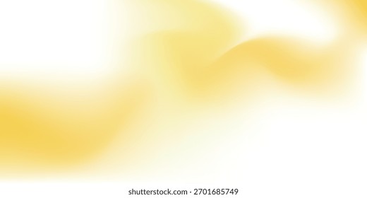 A soft, abstract background featuring a smooth, blurry gradient of warm yellow and white, creating a gentle, flowing wave-like design.