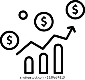 Soft abstract background with floating bar graphs concept as A medium shot of a soft abstract background with floating holographic bar graphs. The image conveys data analysis and financial planning su