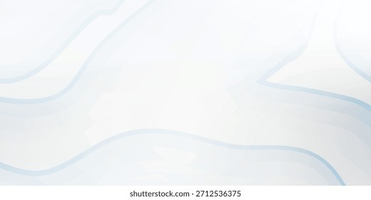 Um fundo suave e abstrato com linhas fluindo e um gradiente de branco e azul claro, sugerindo uma estética serena e limpa.