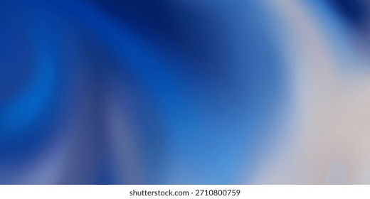 Fondo líquido azul y blanco Abstractas suave del frotis. Diseño moderno de moda en Ilustración vectorial