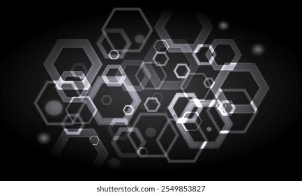 Anuncio de fondo Abstractas suave de Bokeh con efectos de luz