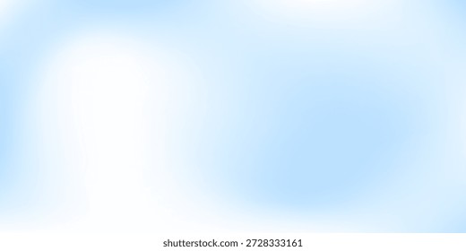 Macia nuvem abstrata azul branco gradiente fundo abstrato, borrado suave ondulado azul papel de parede arte design