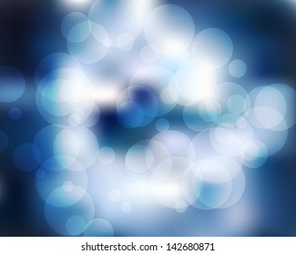  soft abstract festive background with bokeh circles
