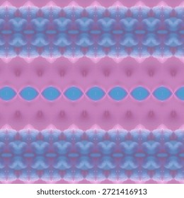 Soft abstract geometric pattern in pastel pink and blue tones, seamless symmetry, dreamy background texture ideal for abstract design, modern art, and decorative wallpaper.