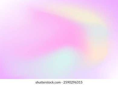 Soft Abstract Gradient Background in Pastel Colors with a Dreamy Vibe. pastel hues of pink, yellow, and blue, offering a soothing and tranquil appearance.