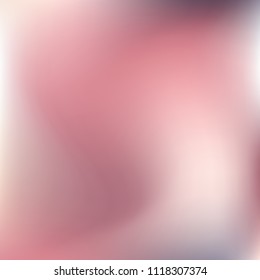 Soft abstract gradient. Blurred mesh background. Multicolor pastel blurry blend. Holographic illustration. Smooth pink, violet texture. Beautiful natural light vector. Holographic soft rainbow mesh.
