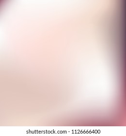 Soft abstract gradient. Blurred mesh background. Multicolor pastel blurry blend. Holographic illustration. Smooth pink, violet texture. Beautiful natural light vector. Holographic soft rainbow mesh.