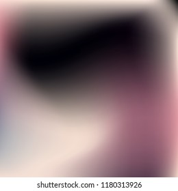 Soft abstract gradient. Blurred mesh background. Multicolor pastel blurry blend. Holographic illustration. Smooth pink, violet texture. Beautiful natural light vector. Holographic soft rainbow mesh.