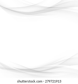 Soft abstract gradient line border card layout modern grey halftone background. Vector illustration