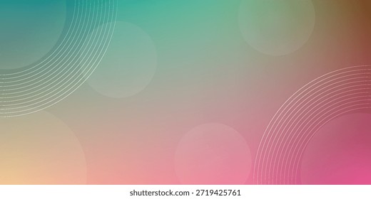 Un gradiente suave y abstracto en transición de verde azulado a rosa con delicados patrones ondulados.