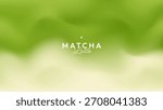 Soft abstract green and cream gradient background inspired by a matcha latte, ideal for branding, packaging, and modern design projects.