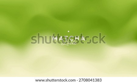 Soft abstract green and cream gradient background inspired by a matcha latte, ideal for branding, packaging, and modern design projects.