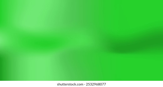 Soft abstract green gradient blurred background multicolored backdrop. Vector illustration.