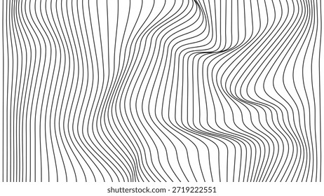 Soft abstract layers providing elegance for contemporary design applications