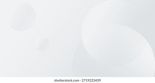 Weiche abstrakte helle silberne Hintergrund elegante Kreisform Kunst