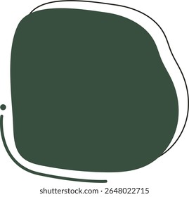 Soft abstract lines and handmade elements

