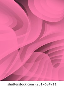 Soft Abstract Lines with Smooth Transitions