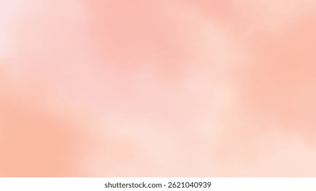 A soft abstract peach fuzz gradient background with gentle pastel tones, smooth texture, and dreamy, calming atmosphere, perfect for design or creative projects