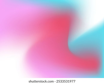 Remolino abstracto suave de tonos rosados y azules que crea una atmósfera de ensueño durante el crepúsculo