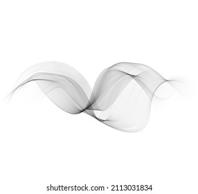 Soft abstract swoosh wave lines border layout grey elegant modern certificate background. Vector illustration