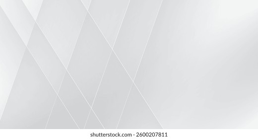 Soft abstract white and gray background featuring a smooth, blurred pattern. Light pale gradient design ideal for modern, minimalist vector projects and layouts.
