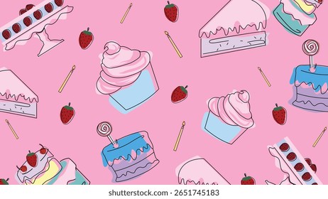 Soft and artistic background with flowing pink, orange, green, and blue curves. Suitable for expressive and colorful visuals.