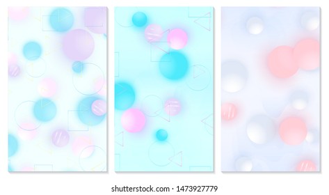 Soft background. Design template. Creative decoration. Baby cute pattern. Pink, blue, violet colors. Fun concept. Vector illustration. Baby soft background.