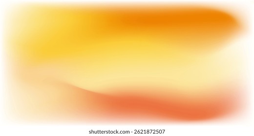 Soft background orange white gradient color. Minimalist fluid background. vector eps 10