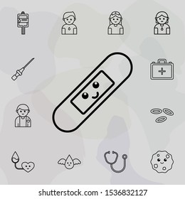 Soft band icon. Universal set of Blood donation for website design and development, app development